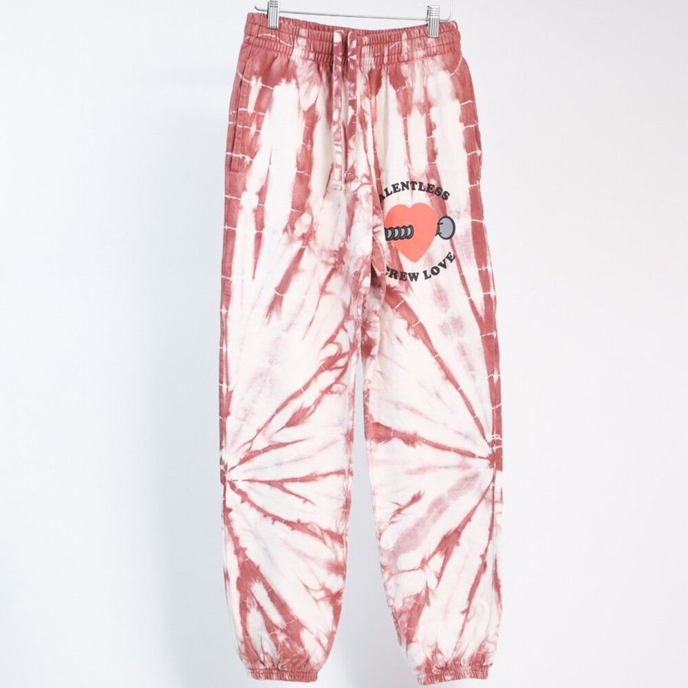 Elements by Talentless Tie-Dye Screw Love Cotton Jogger Sweatpants Size Small